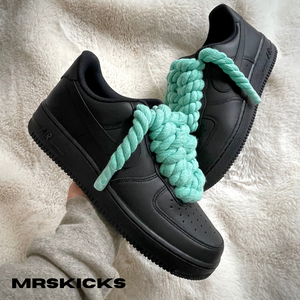 Custom Teal Rope Airforce 1