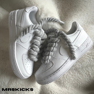 Custom Grey Rope Airforce 1