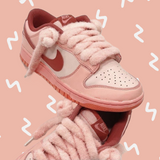 Custom Plush Lace Dunks