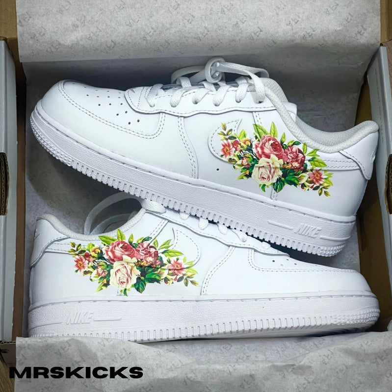 Custom Floral Airforce 1