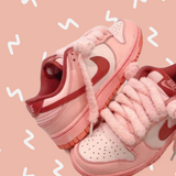 Custom Plush Lace Dunks