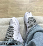 Custom Grey Rope Airforce 1