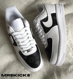 Custom Black & Grey Lv Airforce 1