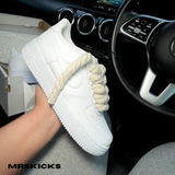 Custom Cream Rope Airforce 1