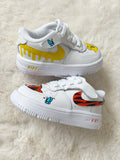 P00H BEAR x TIGGER nf AIR FORCE 1 EASY ON BABY/KIDS