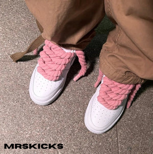 Custom Pink Rope Airforce 1