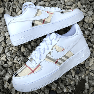 Custom Tartan Stripes Airforce 1