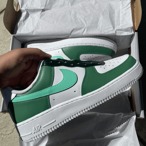 Custom Green Palm Airforce 1