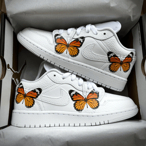 Custom Butterfly Jordan 1 Low