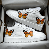 Custom Butterfly Jordan 1 Low