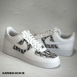 Custom White CD Airforce 1