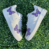 Custom Purple butterfly Airforce 1