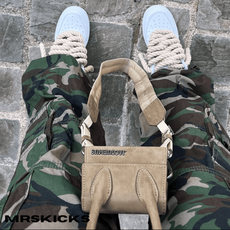 Custom Cream Rope Airforce 1