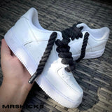 Custom Black Rope Airforce 1