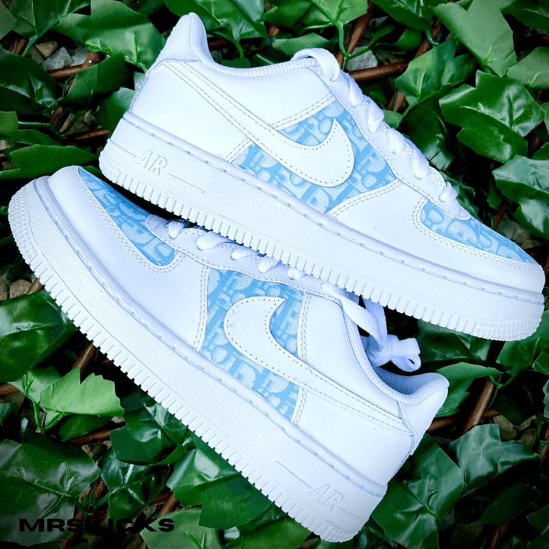 Custom Baby Blue CD Airforce 1