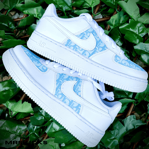 Custom Baby Blue CD Airforce 1