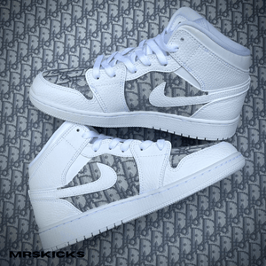 Custom Grey CD Jordan 1