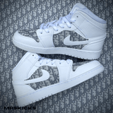 Custom Grey CD Jordan 1