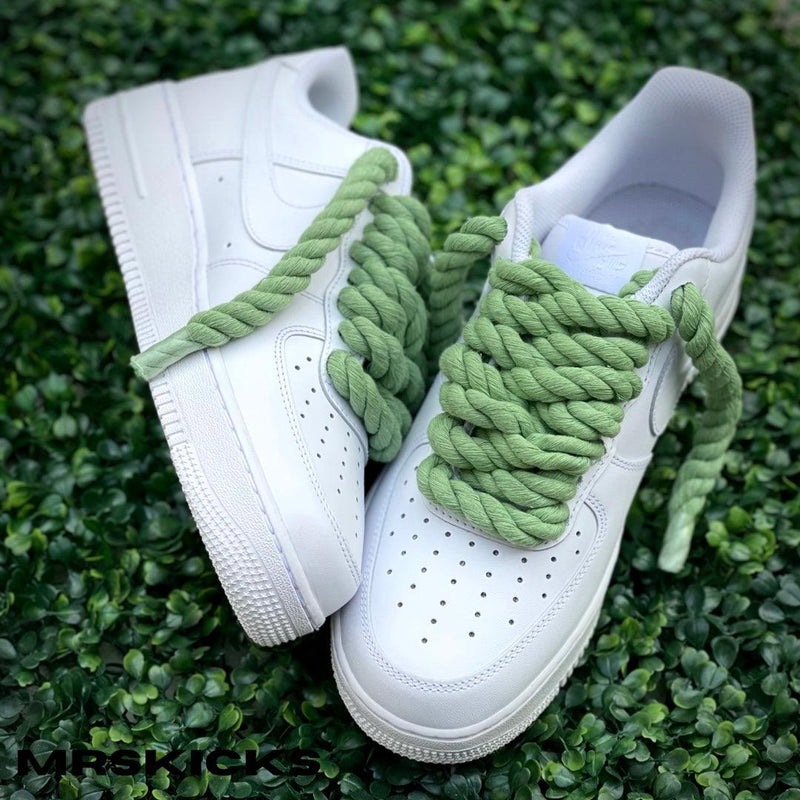 Custom Green Rope Airforce 1