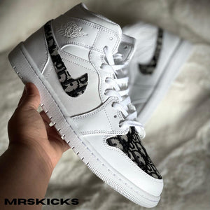 Custom Black CD Jordan 1