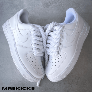 Custom White Rope Airforce 1