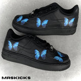 Custom Black Butterfly Airforce 1