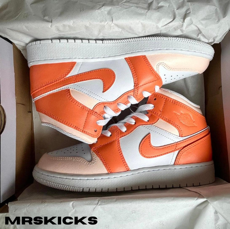 Custom Pumpkin Latte Jordan 1