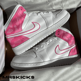 Custom Pink Boba Jordan 1