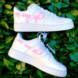 Custom Pink Bunny Airforce 1