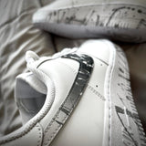 Custom Ombre Splatter Airforce 1