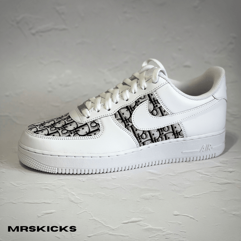 Custom White CD Airforce 1