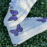 Custom Purple butterfly Airforce 1