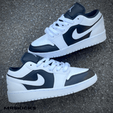 Custom Black Panda Jordan 1 Low
