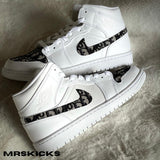 Custom Black CD Jordan 1