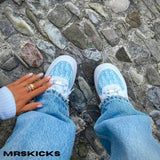 Custom Baby Blue CD Airforce 1