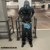 Custom Triple Black Rope Airforce 1