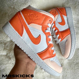 Custom Pumpkin Latte Jordan 1