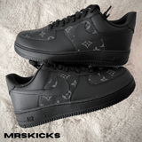 Custom Black Lv Airforce 1