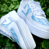 Custom Baby Blue CD Airforce 1