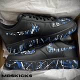 Custom Blue Splash Airforce 1