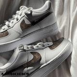 Custom Brown Lv Airforce 1