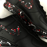 Custom Red Splash Airforce 1