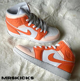 Custom Pumpkin Latte Jordan 1