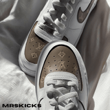 Custom Brown Lv Airforce 1