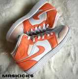 Custom Pumpkin Latte Jordan 1