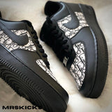 Custom Black CD Airforce 1
