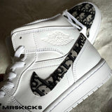 Custom Black CD Jordan 1