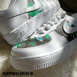 Custom Blue GG Blossom Airforce 1
