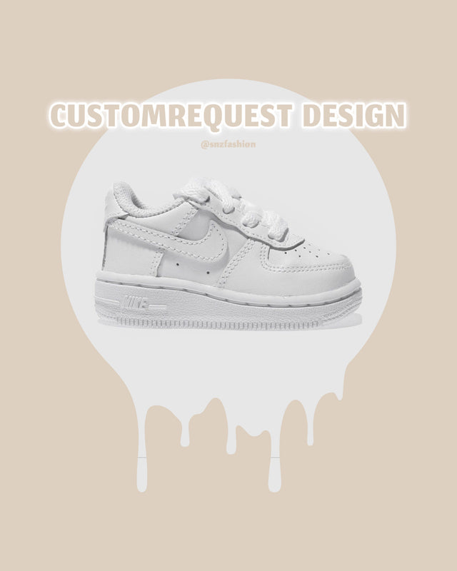 CUSTOMREQUEST SNEAKERS BABY/KIDS nf AIR FORCE 1’S
