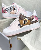 BAMBI x THUMPER nf AIR FORCE 1'S